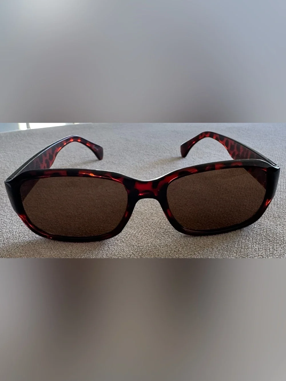 Women's Tortoiseshell Rectangular Sunglasses - Brown Tint